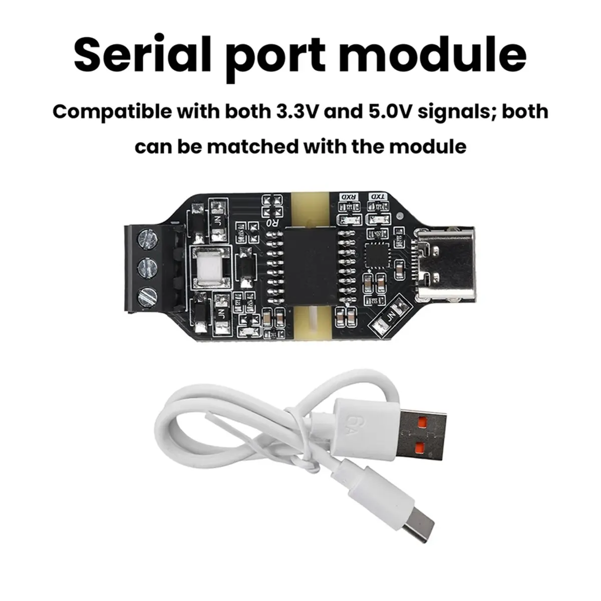 THANKSGIVING DAY CH343P High-Speed USB to RS485 Isolation Converter 6Mbps Communication Anti-Interference Serial Port Module