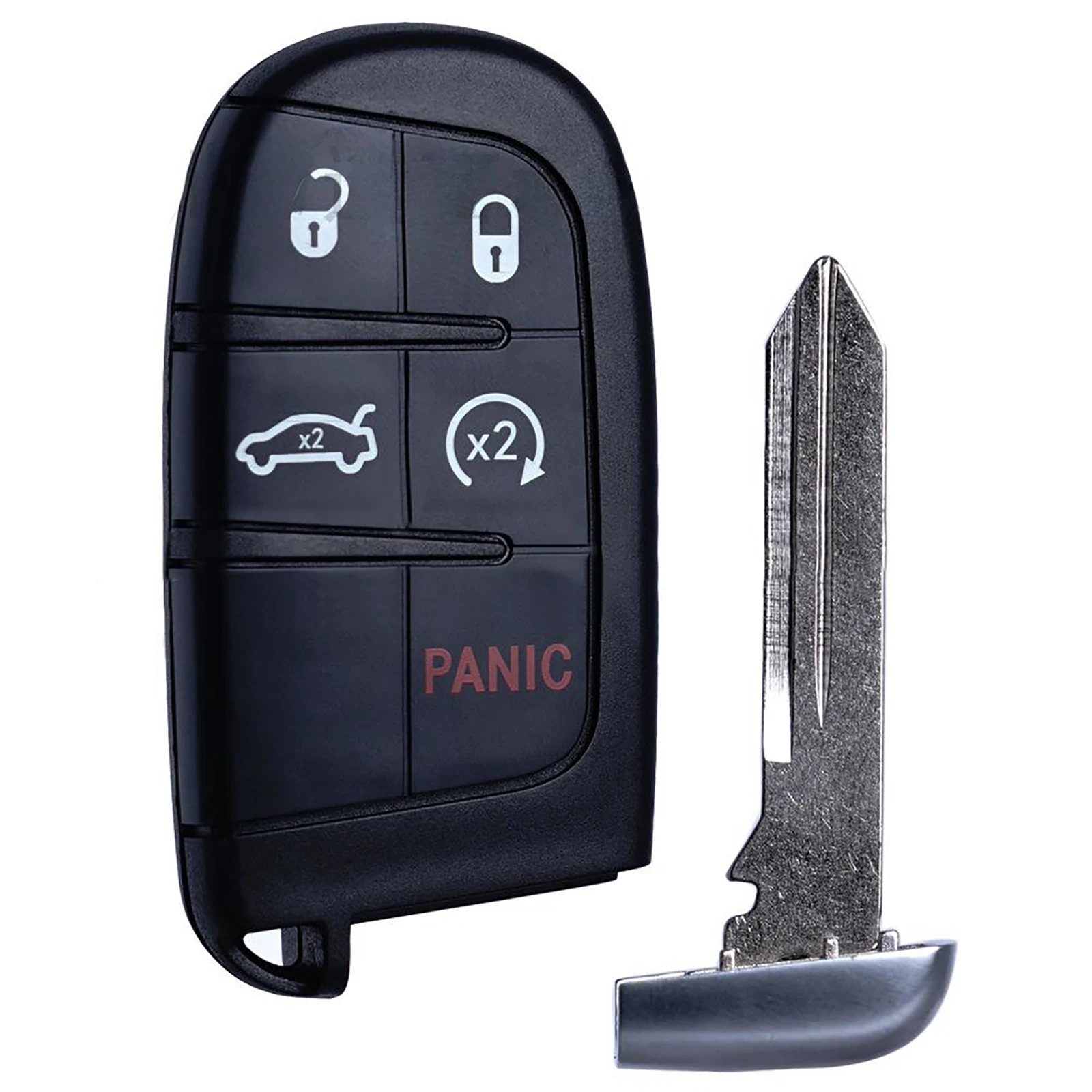 

433HMz FCC ID M3N-40821302 Car Smart Proximity Remote Key Fob 5 Buttons For Dodge Charger Journey 2011-2015 Auto Accessories
