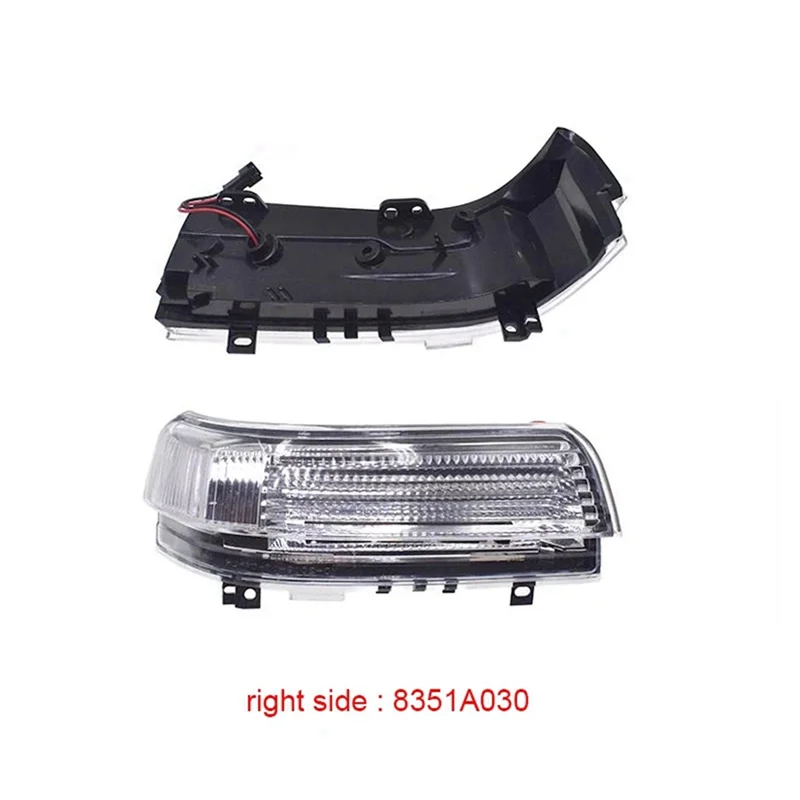 Clignotant LED pour Mitsubishi Pajero V77, V93, V97, enquêter de position latéral, Automobile, Course, 8351A029, 8351A030, 2006-2019