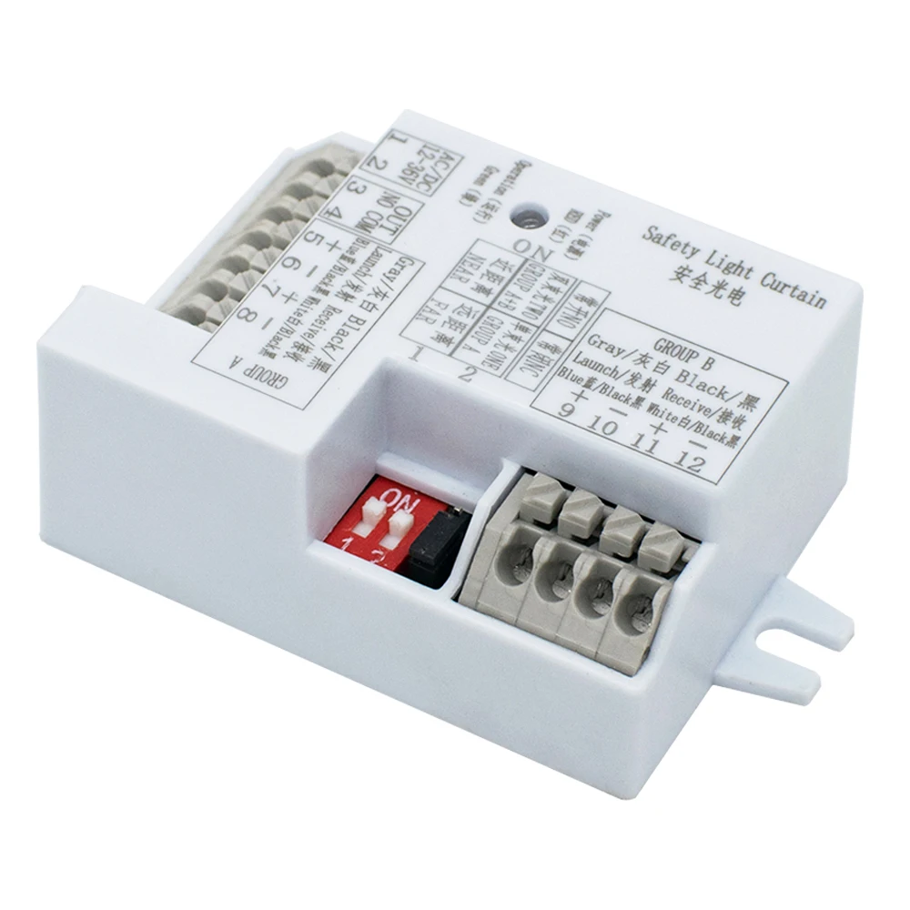 

Scimagic 10m Beam Infrared Sensor​ Automatic Door Sliding Gate Photoelectric Barrier​ Interrupter​ 12V-36V 24V