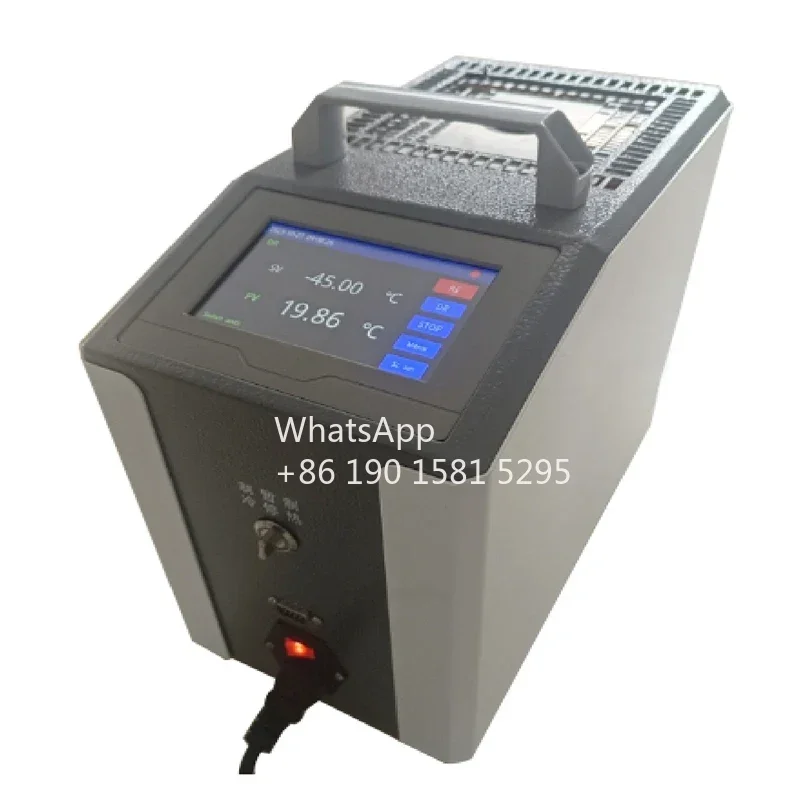 -30C ~ 150C High Precision Touch Screen Portable Dry Block Temperature Calibrator