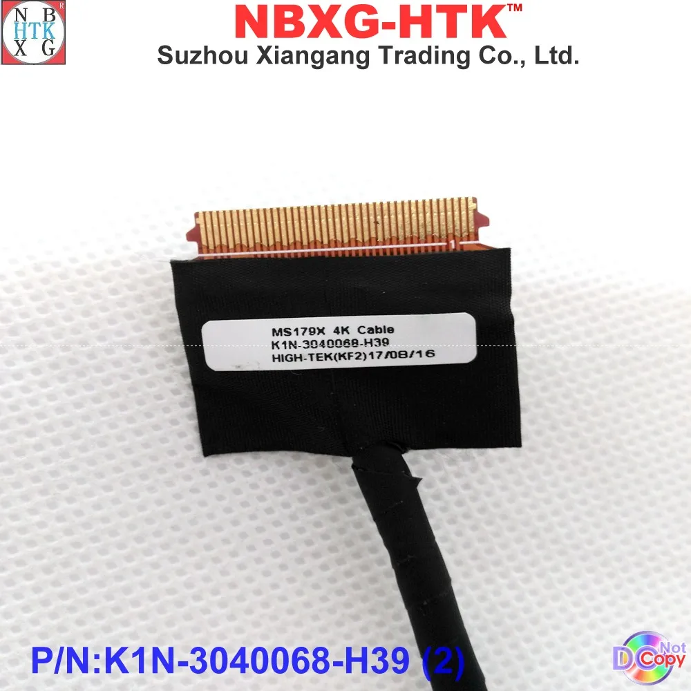 For MSI MS-179X MS179X GE72 GP72M 7RDX GL724K ge72mvr laptop LCD LED Display Ribbon Camera cable K1N-3040068-H39 K1N3040068H39