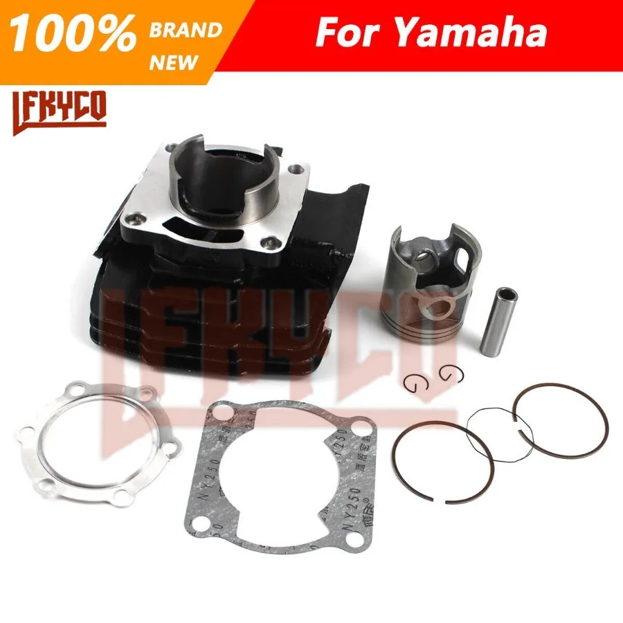 Motorcycle 66mm Engine Cylinder 175CC Piston Top End Gasket Ring Kit Motor for Yamaha DT 175 DT175 Motoblock ATV Equipment Parts