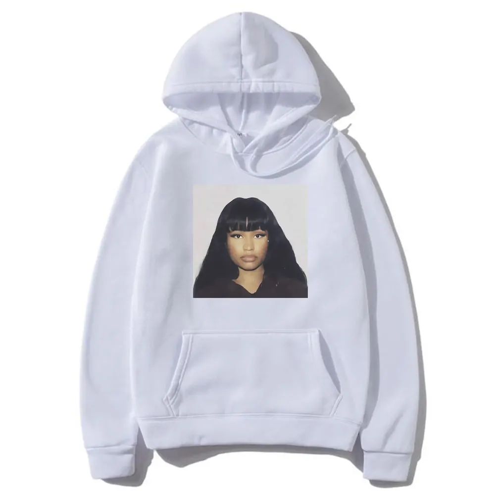 Rapper Nicki Minaj Graphic Hoodie Men\'s Hip Hop Fashion Casual Fleece Tracksuit Unisex Vintage Hoodies Male Oversized Streetwear