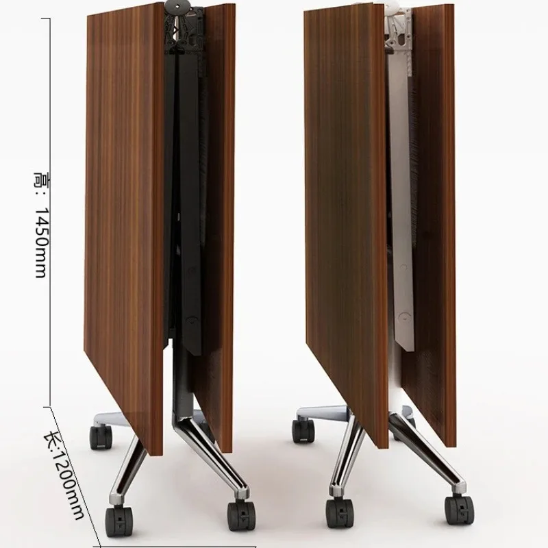 

【Best-selling】Folding Conference Long Table Training Desk Splicing Mobile Folding Multifunctional