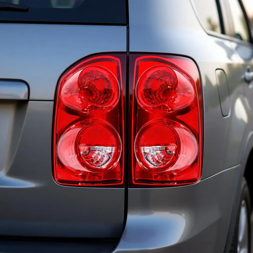 

Tail Lights Assembly Compatible with 2007-2008 1500-3500, Rear Light Taillights Replacement 55277303AC 55277302AC