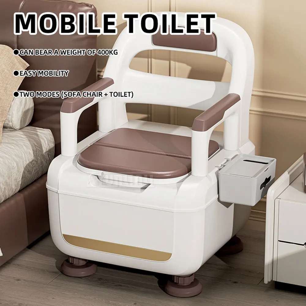 Toilet Toilet Odor Prevention Pregnant Women Portable Large Nighttime Bedpan Household Indoor Elderly Mobile Toilet