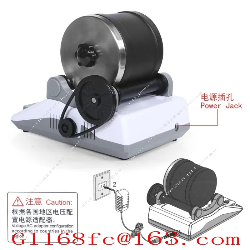 Fun Electric Gemstone Polishing Machine Physical Science Experiment Set DIY Stone Polishing Machine Test