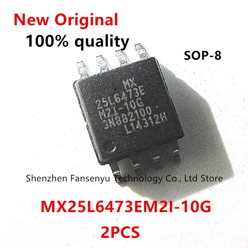 

(2piece)100% New MX25L6473EM2I-10G 25L6473EM2I-10G MX25L6473EM2I MX25L6473E MX25L6473 25L6473E sop8