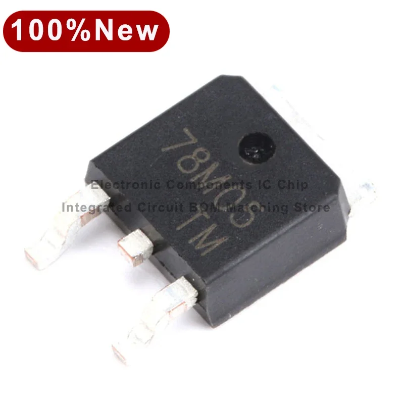 50pcs/Lot 78M05 TO-252 7805 L78M05CDT 78M06 78M08 78M09 78M12 78M15 7806 7808 7812 Three-terminal voltage regulator Triode new