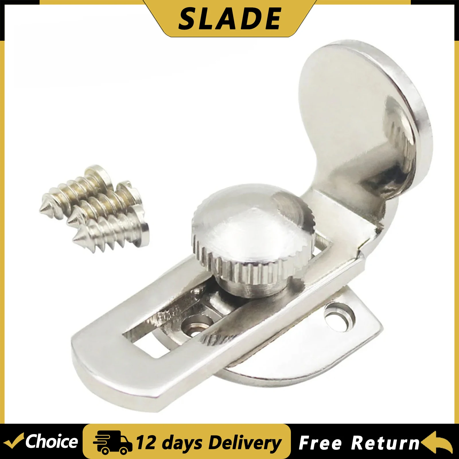 SLADE Clarinet Thumb Rest Adjustable Metal Finger Rest Finger Support Woodwind Instrument Clarinet Accessories with Screws