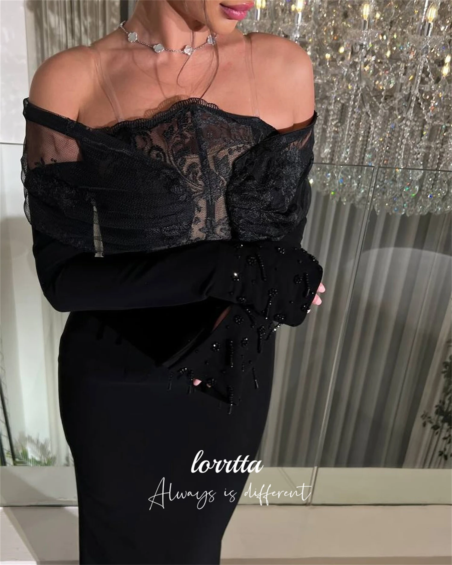 Lorrtta personalizado nuevo en vestidos para ocasiones especiales vestido de fiesta vestidos de novia y vestido de noche de lujo 2025 sirena mujer