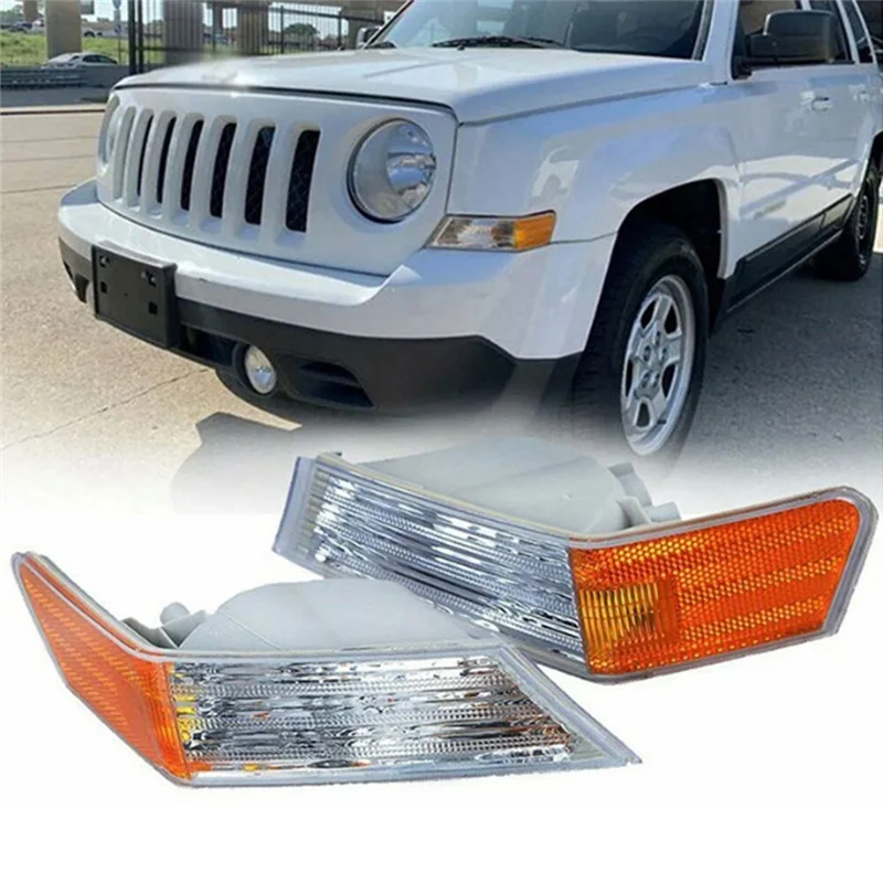 

Turn Signal Lamp Housing Cover Corner Side Lights 68004181AC For Jeep Patriot 2007-2016 Car Accessories