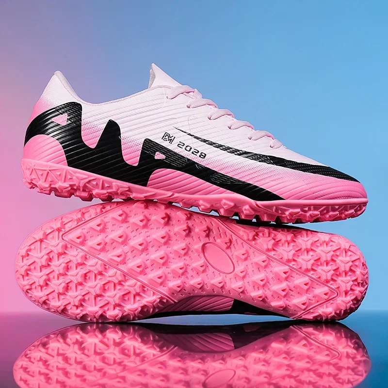 

Cheap Soccer Shoes Men Big Size Artificial Grass Training TF/FG Outdoor Sports Football Boots Childrens Football Shoes for Kids