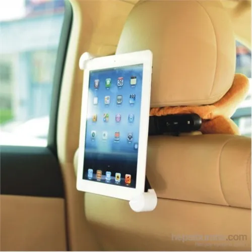 Smart Phone Tablet Universal Alloy Car Back Seat Holder Holder Bracket Adjustable for Tablet Mobile Phone