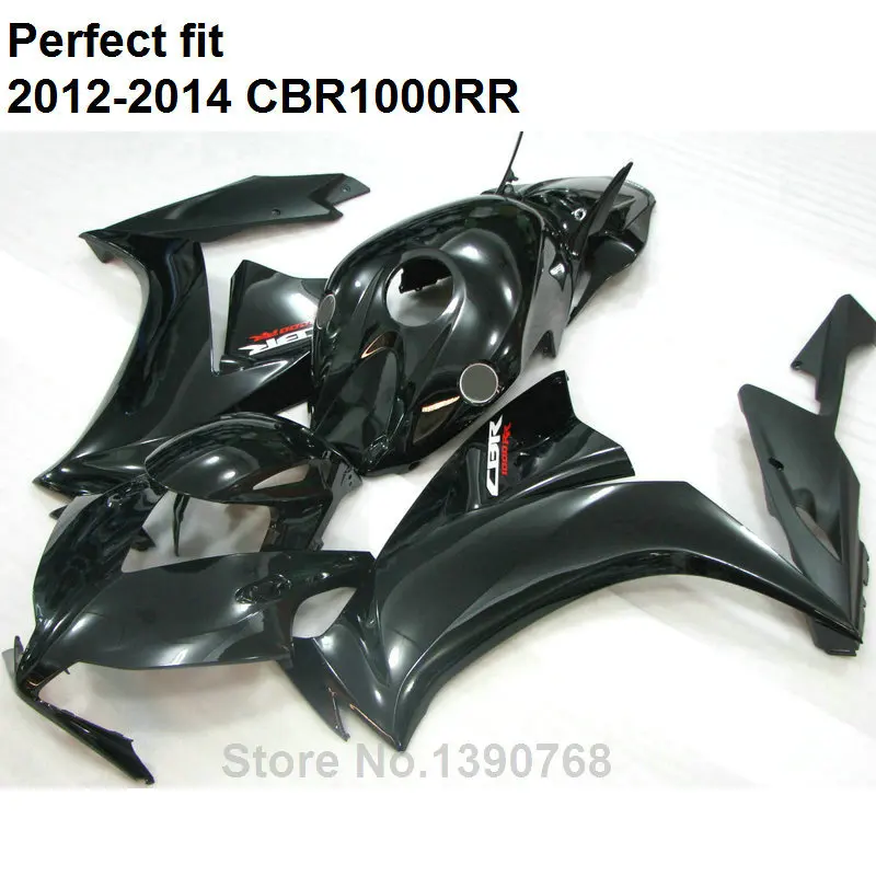 

Motorcycle bodywork fairing kit for Honda CBR1000RR 12 13 14 black fairings set CBR 1000RR 2012-2014 SZ15