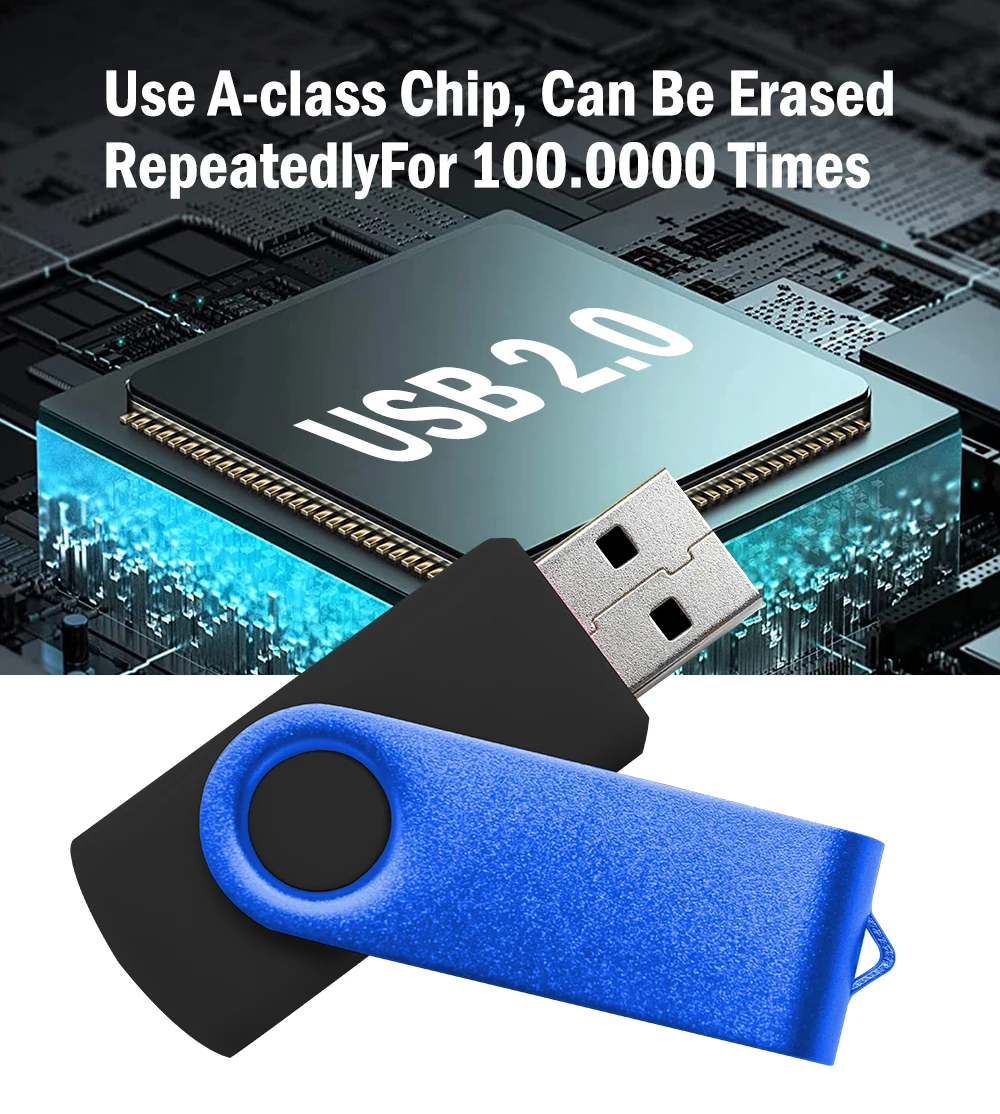 10pcs/lot USB 2.0 USB Flash Drive Flash Memory Card 32GB Pendrive 64GB Usb Stick 4GB 8GB 16GB Memory Stick U Disk Free Logo