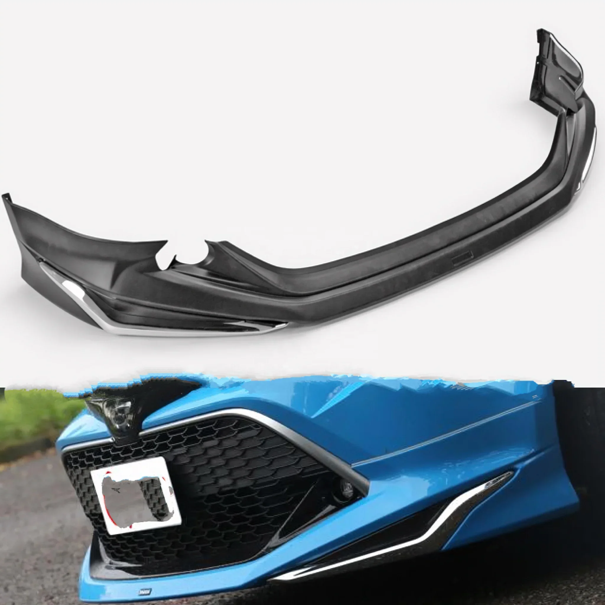 Fits for 19-22 Toyota Corolla Sport Auris E210 Hatchback Front Lip  Corolla  Front Bumper spoiler