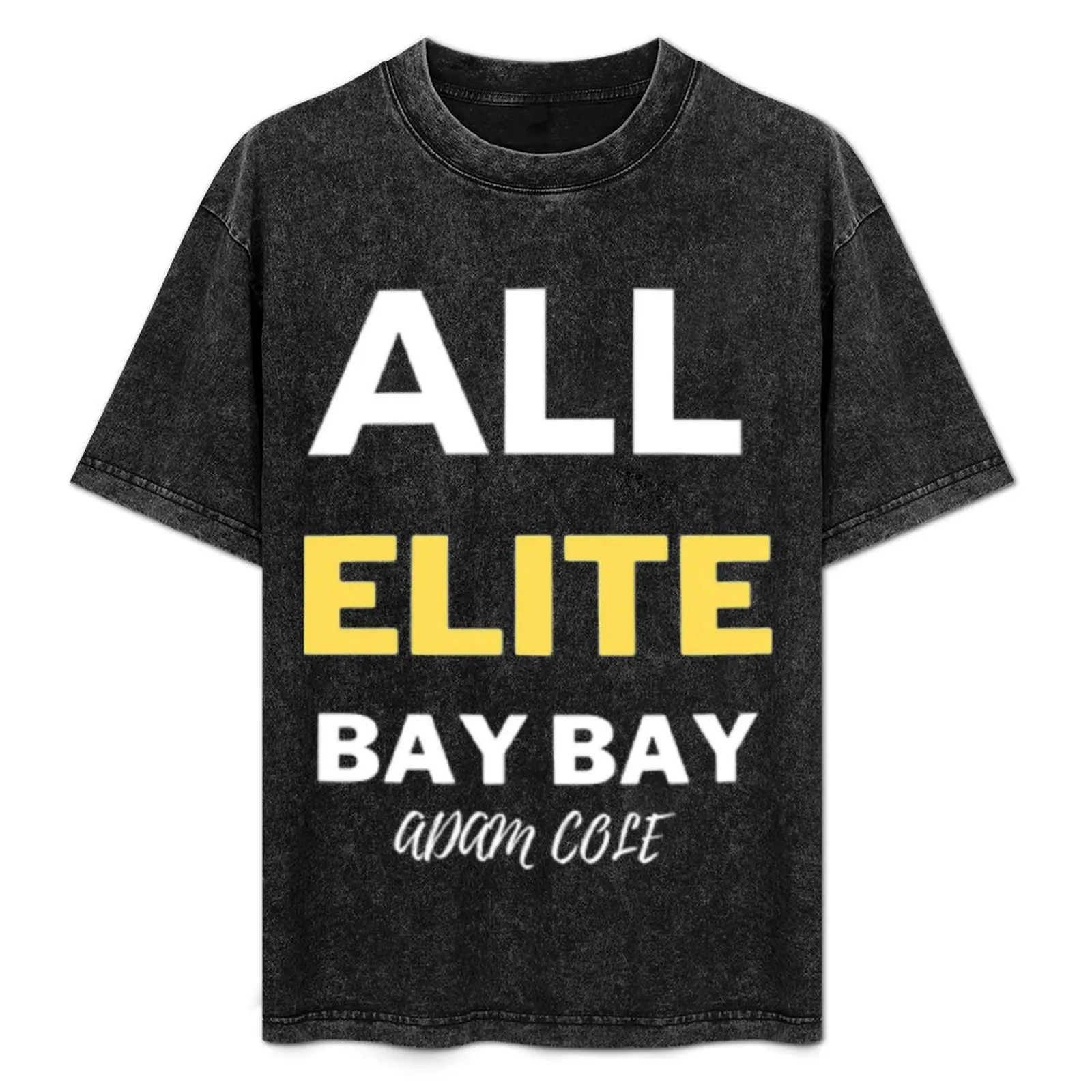 

Adam cole (All Elite Bay Bay) T-Shirt plus size clothes custom shirt summer tops t shirt for men