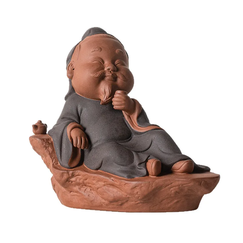 

CX purple sand tea pet ornament boutique can be raised, creative, desktop decoration