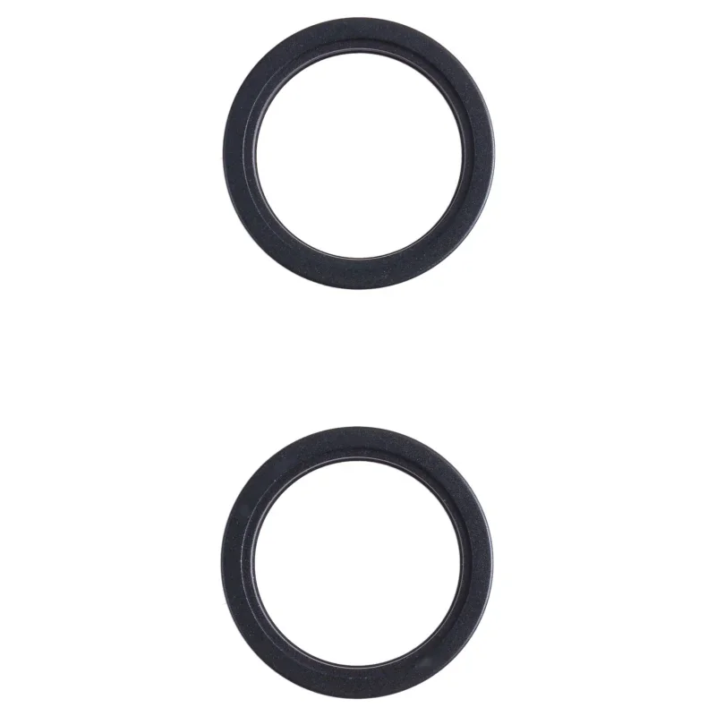 

2 PCS for iPhone 13 mini Rear Camera Glass Lens Metal Outside Protector Hoop Ring