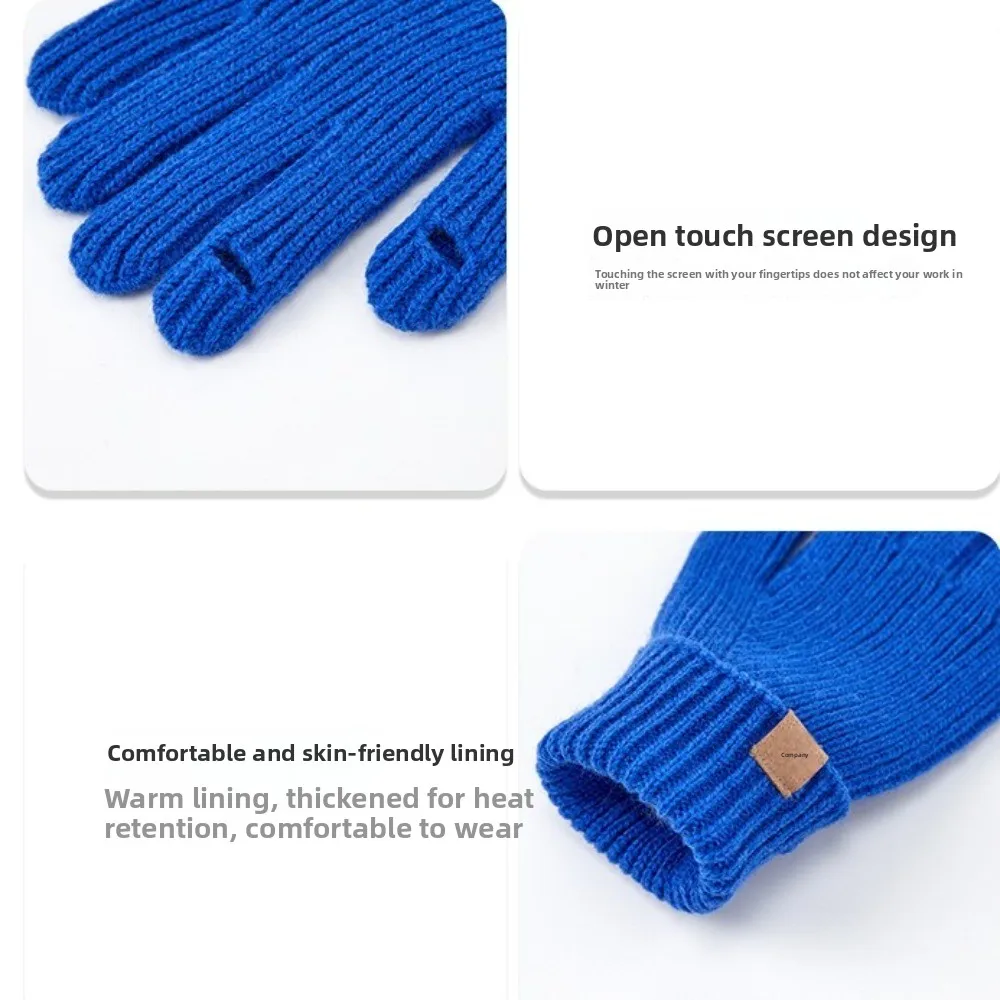 

Перчатки с отдельным пальцем и сенсорным экраном, дышащие ветрозащитные женские перчатки, однотонные теплые перчатки с полным пальцем, катание на лыжах на открытом воздухе