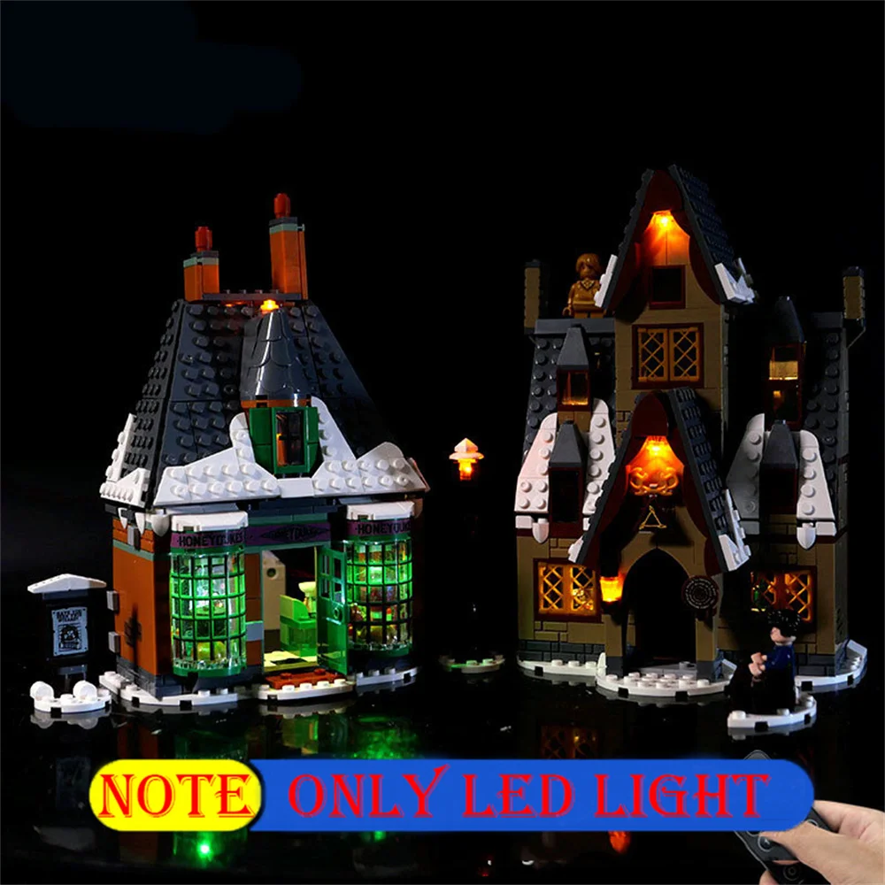 Movie Lighting Set For 76388 Hogsmeade Village Visit Not Incldue Building Block(Only Led Light Kit)