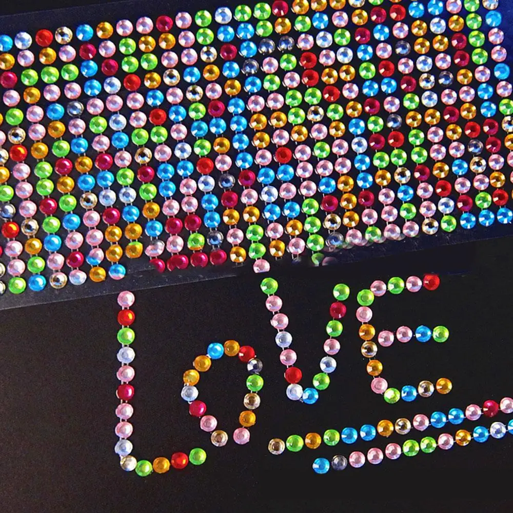 

6 мм стразы для макияжа лица, кристаллы, яркие украшения для лица, наклейки с драгоценными камнями, детские наклейки, клейкие блестки для лица