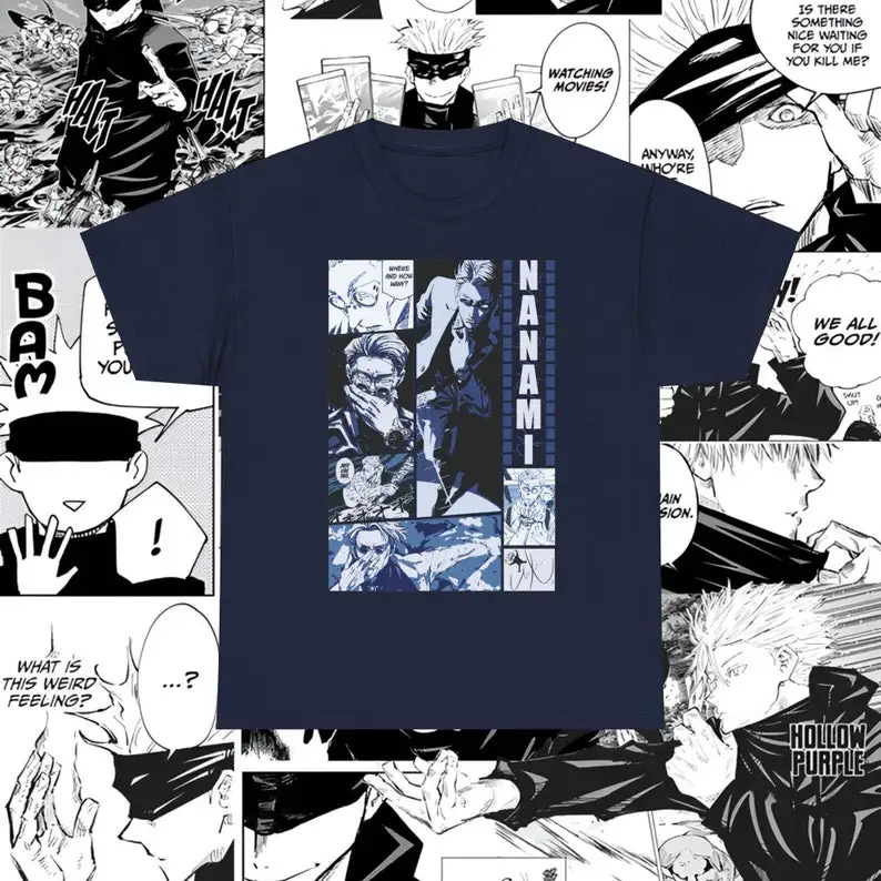 NANAMI Jujutsu Kaisen,  Tshirt, Graphic  Tee,  Lovers Shirt, Japanese  Tees, Special Tshirt