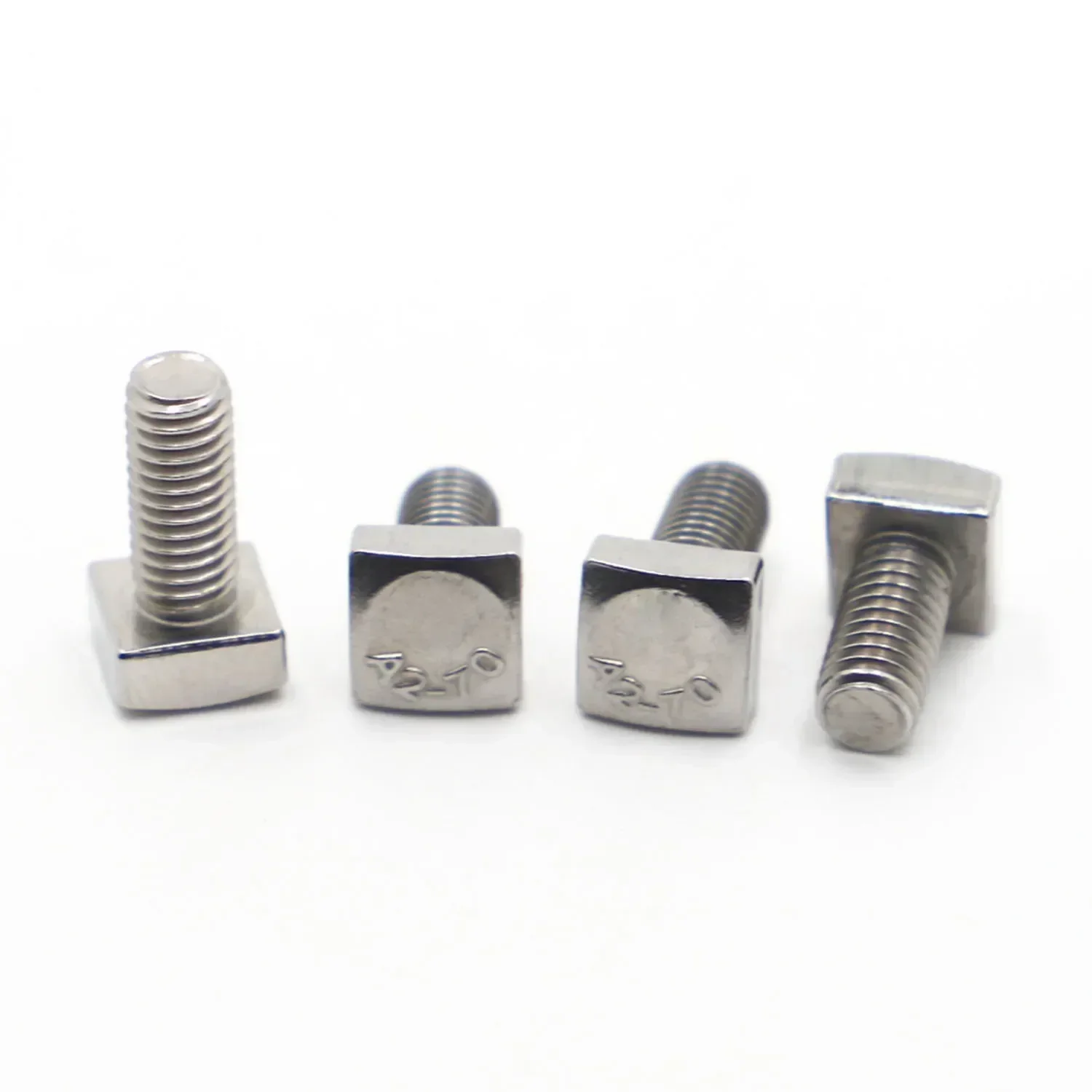 M5 M6 M8 L=8-80mm GB35 304 A2 Stainless Steel Square Foursquare Quadrate Shape Type Head Screw Bolt