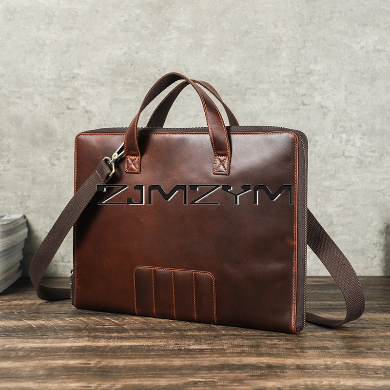 1PC Leather Briefcase Suitable for New Macbook pro 15.3