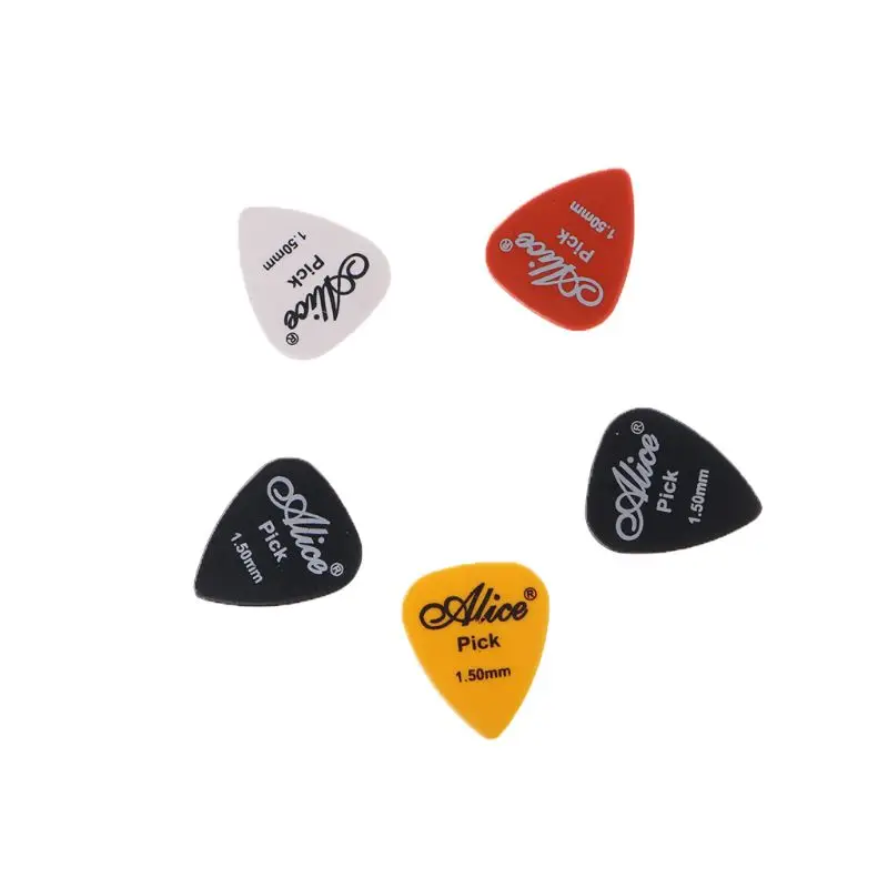 5 กีตาร์ PICKS PLECTRUM Plec ไฟฟ้า ACOUSTIC สารพันสี DropShipping