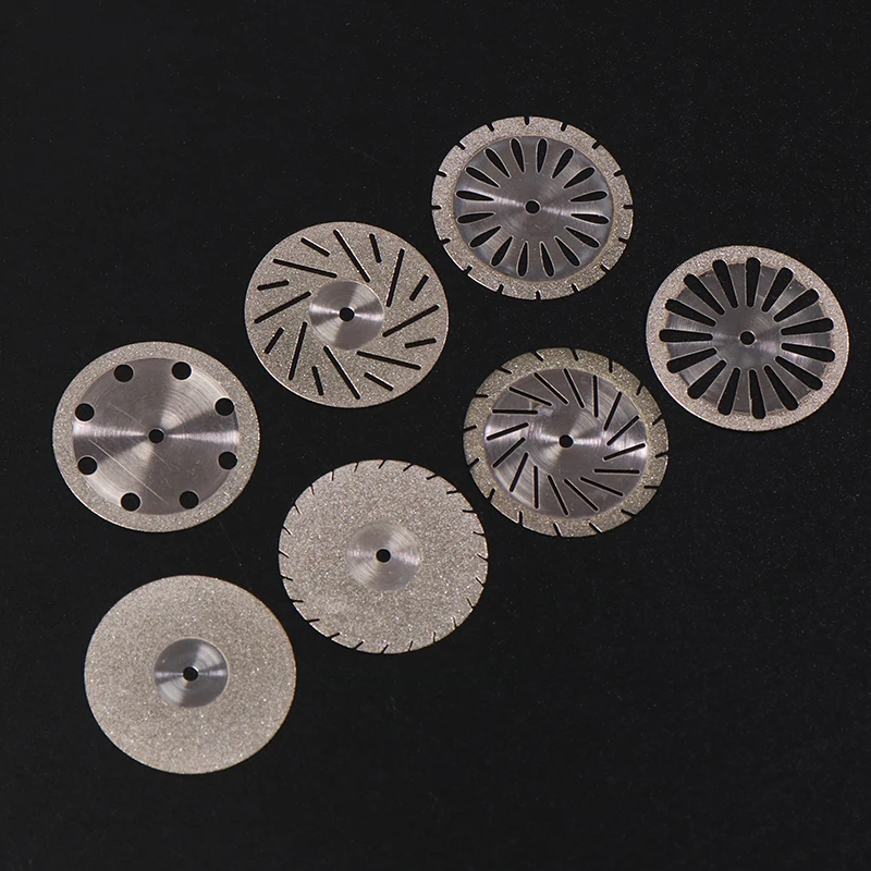22mm Double Sided Diamond Disc Professional Dental Lab Crown Trimming Separating Polishing Accessory