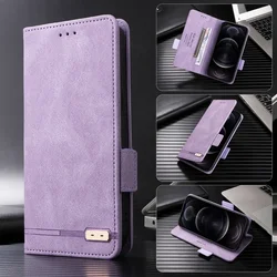 Dla Samsung M54 M34 M14 M53 M33 M23 M13 M35 5G Luksusowa skórzana książka Funda Dla Samsung Galaxy M54 Flip Case M52 M32 M22 M12 Cover