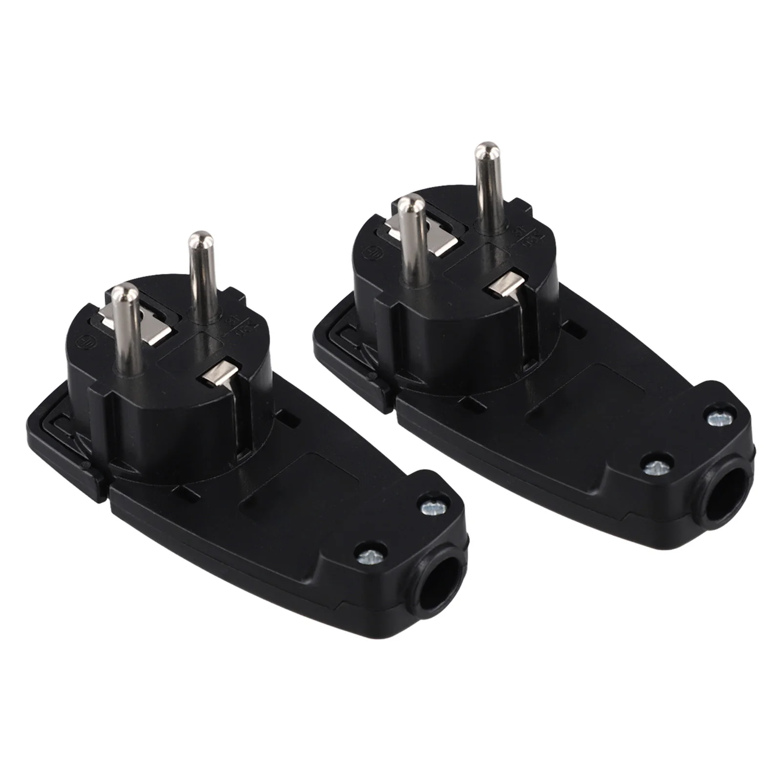 Flat Plug Design For Home Use Earthing Contact Angle Plugs Electrical Connection Flat Plug Design Folding Handle