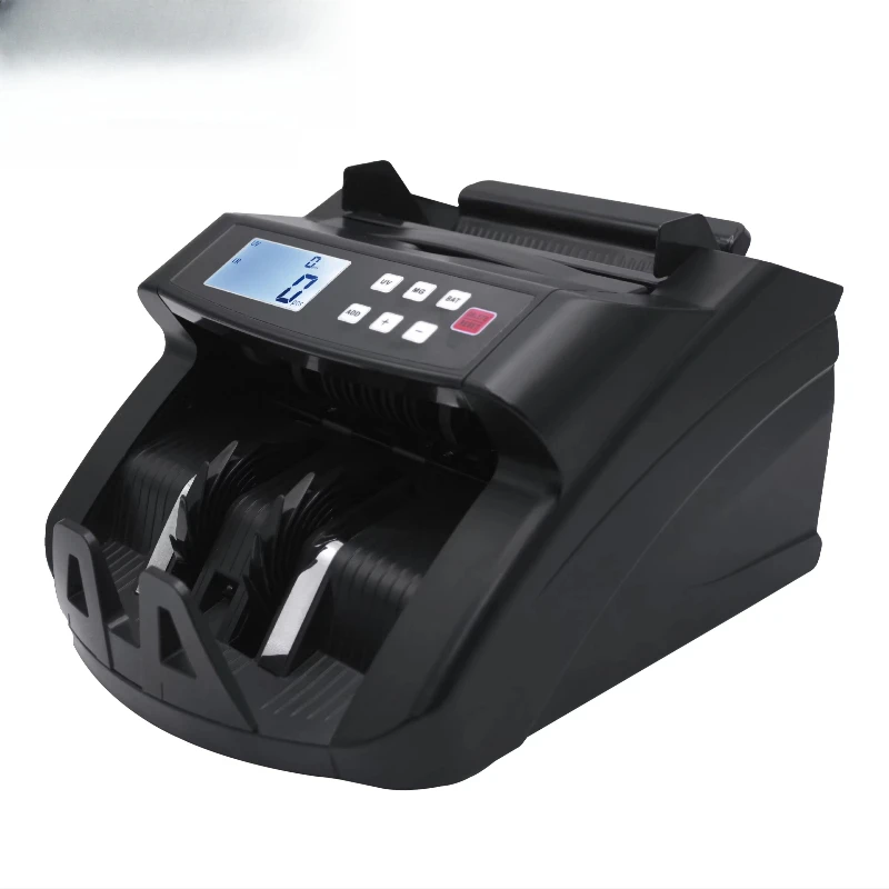 IR/UV/MG LCD Contador de notas de motor duplo Contador de múltiplas moedas