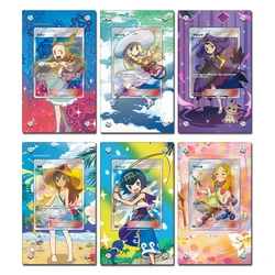 Pokemon Ptcg Japanese Version Marnie Lillie Collector Card Display Hd Stand Acrylic Standing Card Anime Collection Gift Toy