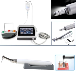 Dental Implant Motor Surgical Handpiece+ 20:1 Contra Angle LED Kit/ Dentist Wireless Implant Torque Wrench Electric Driver Kit