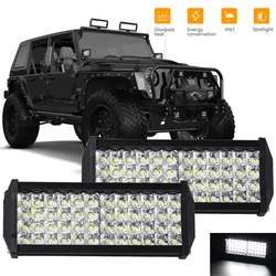 12V LED Light Work Light Spotlight Long Strip Light Led Auto Led Work Light Truck SUV Off Road Tractor Headlight