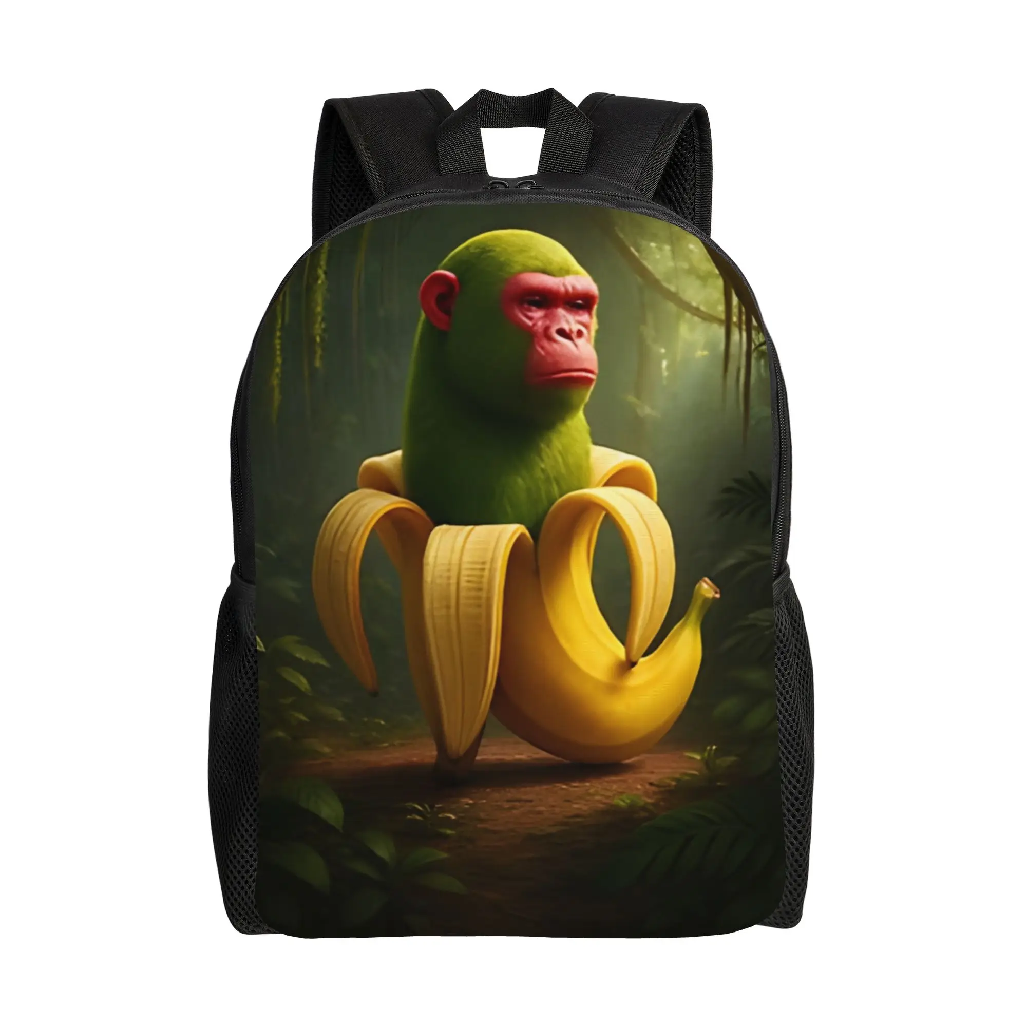 

Рюкзак Shimpanzinni Bananinni Italian-Brainrot Schoolbag, повседневные рюкзаки, женские модные сумки-мочила, вместительные сумки для ноутбуков, мужские сумки