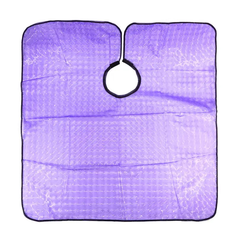 Hair Cutting Collar Waterproof Colouring Cape Hair Dyeing Shawl Special Dyed Oiling Cloth Barber Shop Hair Salon Haircut Shawl