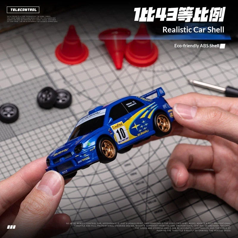 

1/43 Scale Desktop Mini Remote Control Drifting Car Boy Toy 2.4g High-Speed Rc Remote Control Car Model Simulation Racing Car