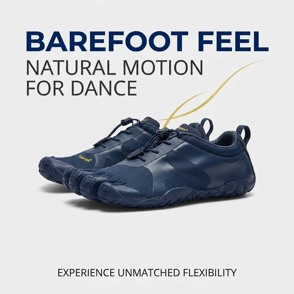 Chaussures de sport athlétiques V-Soul légères, respirantes et à séchage rapide à cinq doigts - Chaussures pieds nus unisexes pour le yoga, la marche et les sports de plein air