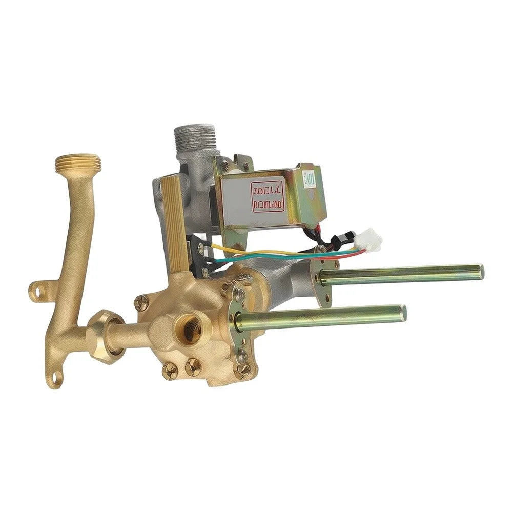 Copper Water Air Linkage Valve 160 mm for Gas Water Heater For interlock System Replacement Component Accessories