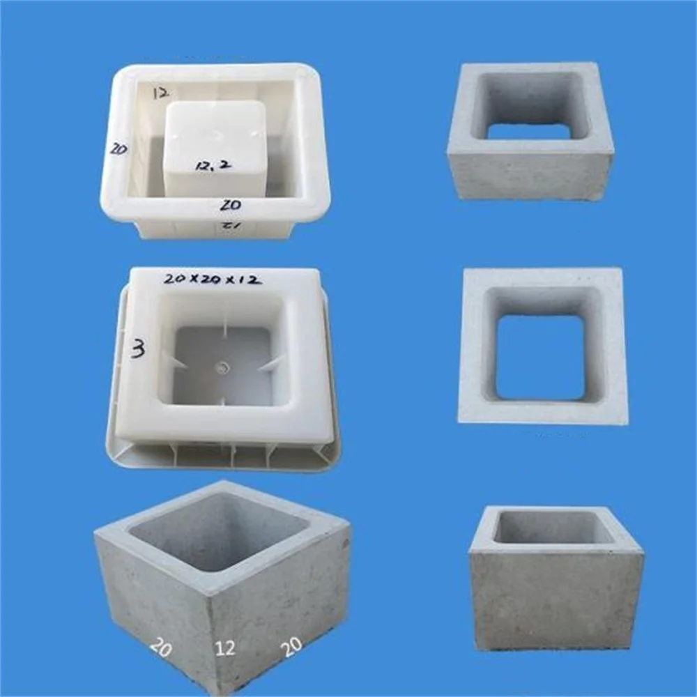 Double Hole Openwork Square Mold River Slope Protection Modern Simple Outdoor Universal Mold