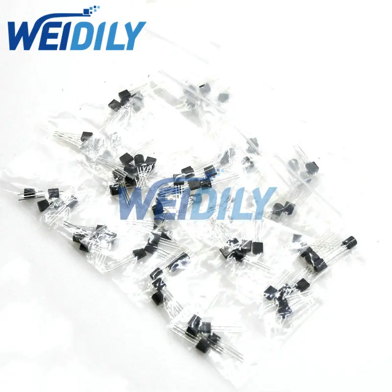 

90PCS Transistor Assorted Kit 2N2222 S9012 S9013 S9014 9015 9018 A1015 C1815 A42 A92 2N5401 5551 8050 S8550 3906 3904 Triode Set