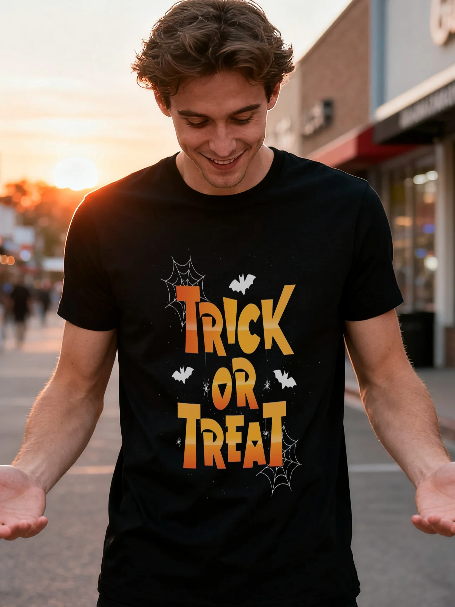 

Halloween Party Tee for Men - Premium Thick Organic Print