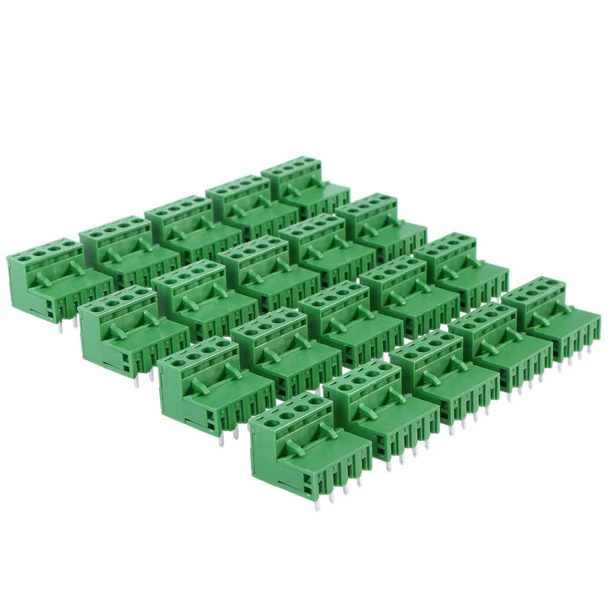 

Pluggable Pcb Terminal Blocks 5.08mm Pitch 4 Pin Straight Connector Pcb Mount Electrical Socket Terminal Block