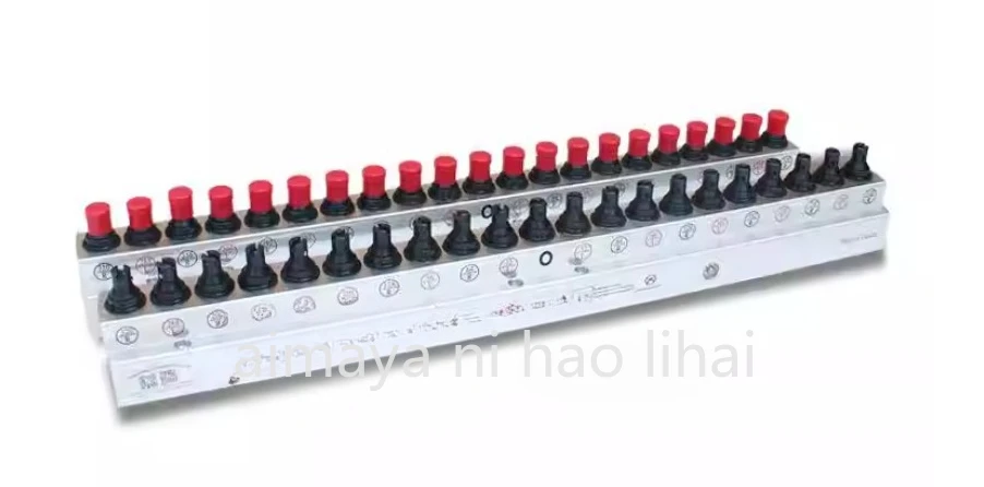 

Woodworking machinery, three-rowaccessories, drill bag drilling row, row connector