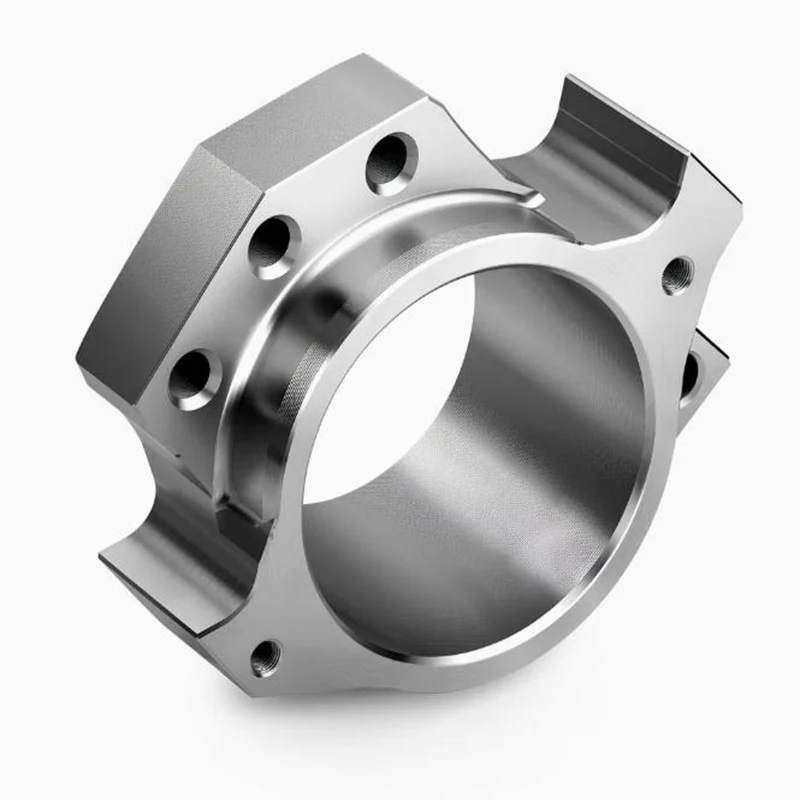 

CNC Custom Machining Metal Parts Custom Stainless Steel Precision Milling Ring Bracket